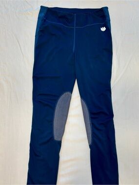 FitsT4 equestrian riding leggings - knee patch - size S